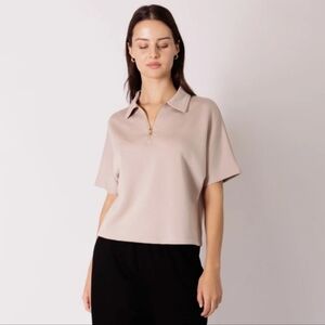 P.Cill Quarter Zip Millie Top Size Small